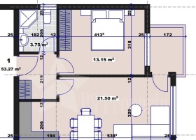 1 Schlafzimmer Tri tschutschura - sewer, Stara Zagora 6