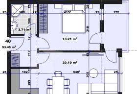 1 Schlafzimmer Tri tschutschura - sewer, Stara Zagora 10