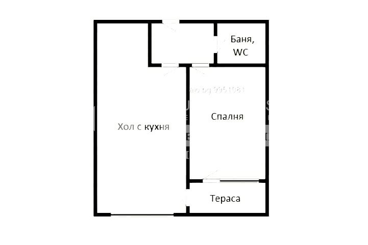 Продава 2-СТАЕН, гр. Бургас, област Бургас, снимка 1 - Aпартаменти - 48317201