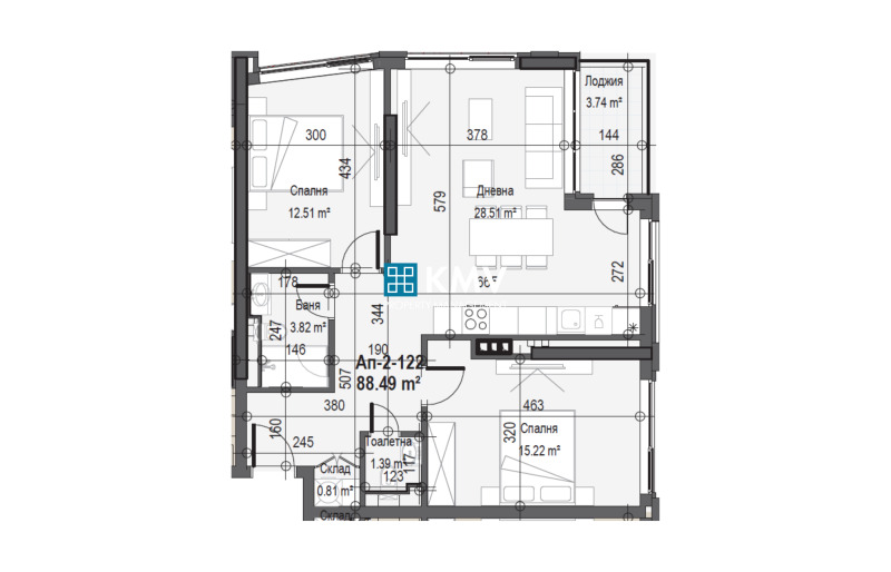 Na prodej  2 ložnice Sofia , Serdika , 103 m2 | 42466664 - obraz [2]