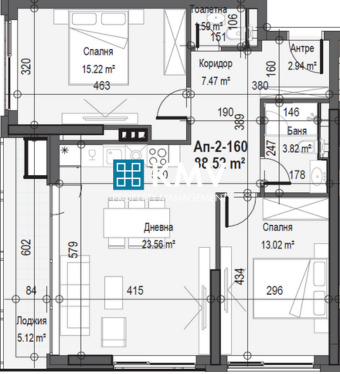 Продава  3-стаен град София , Сердика , 103 кв.м | 42466664 - изображение [2]
