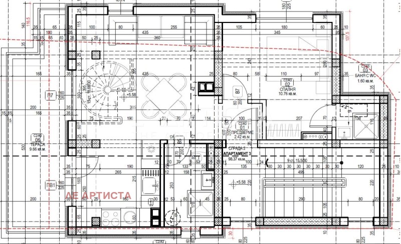 Продается  2 спальни София , м-т Гърдова глава , 135 кв.м | 25124899 - изображение [8]