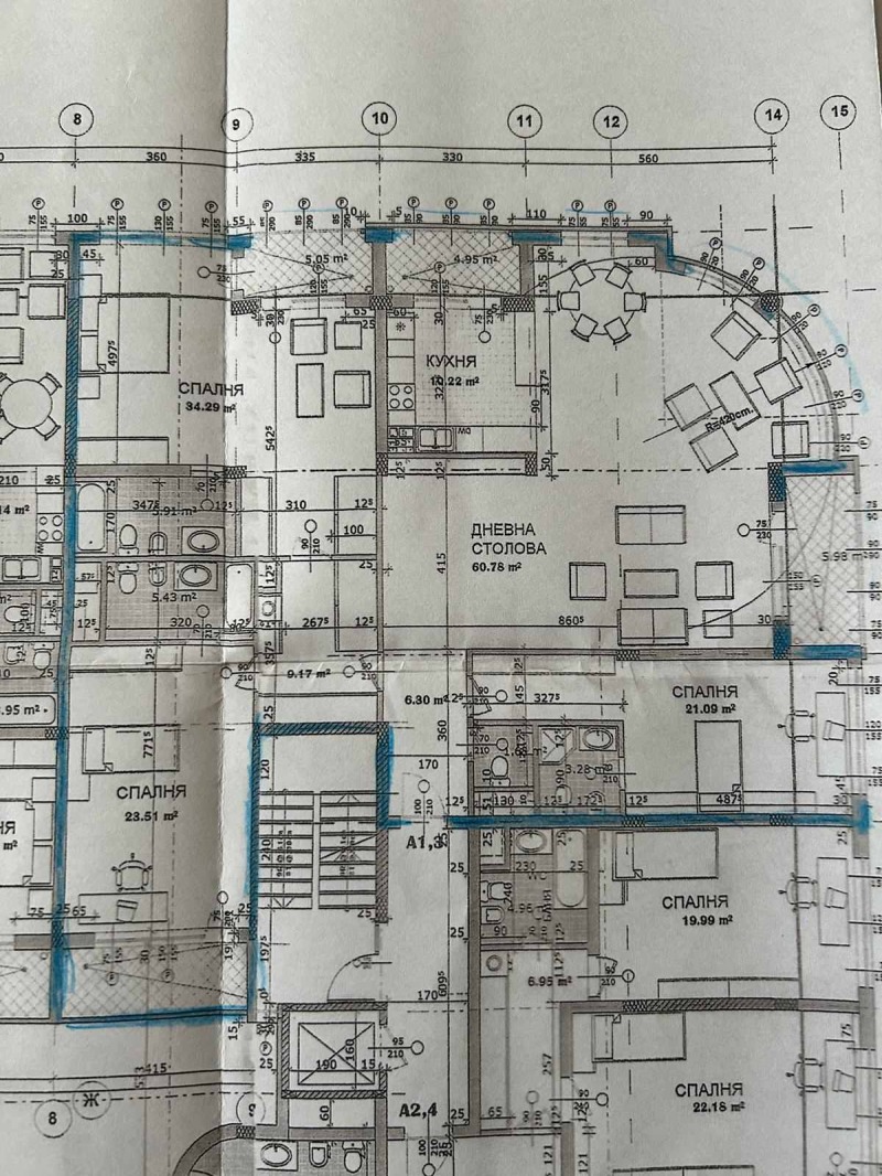 Продава МНОГОСТАЕН, гр. София, ж.гр.Южен парк, снимка 12 - Aпартаменти - 46954724