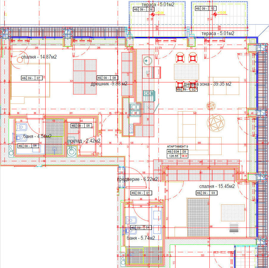 Продава 3-СТАЕН, гр. София, Манастирски ливади, снимка 8 - Апартаменти - 53626816