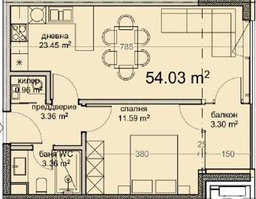 Продава 2-СТАЕН, гр. Варна, Владислав Варненчик 1, снимка 3 - Апартаменти - 54152748