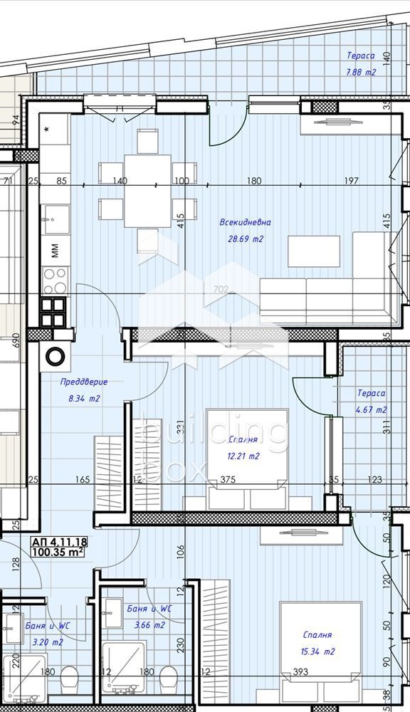 Te koop  2 slaapkamers Plovdiv , Karsjijaka , 116 m² | 57197564 - afbeelding [13]