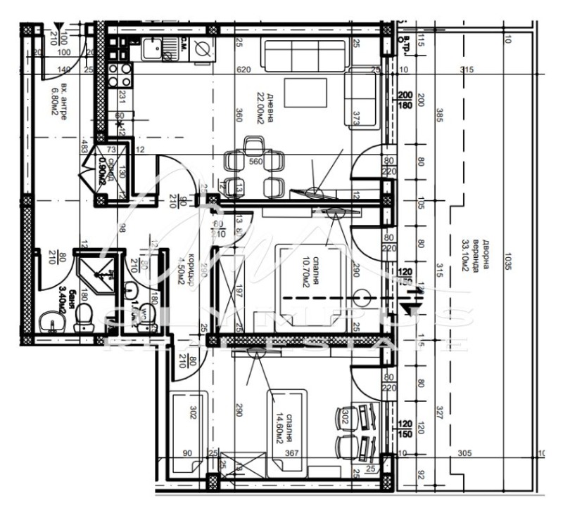 Продава  3-стаен град Пловдив , Южен , 120 кв.м | 30599029 - изображение [2]