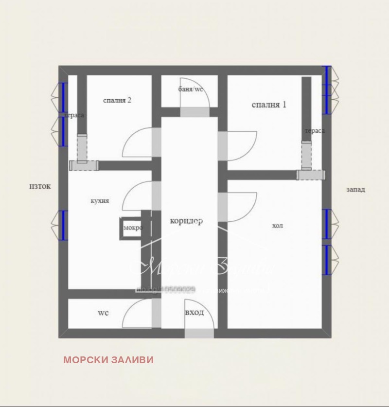 Продава 4-СТАЕН, гр. Бургас, Възраждане, снимка 9 - Апартаменти - 52489108