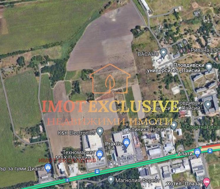 Продава ПАРЦЕЛ, гр. Пловдив, Индустриална зона - Север, снимка 2 - Парцели - 44021270
