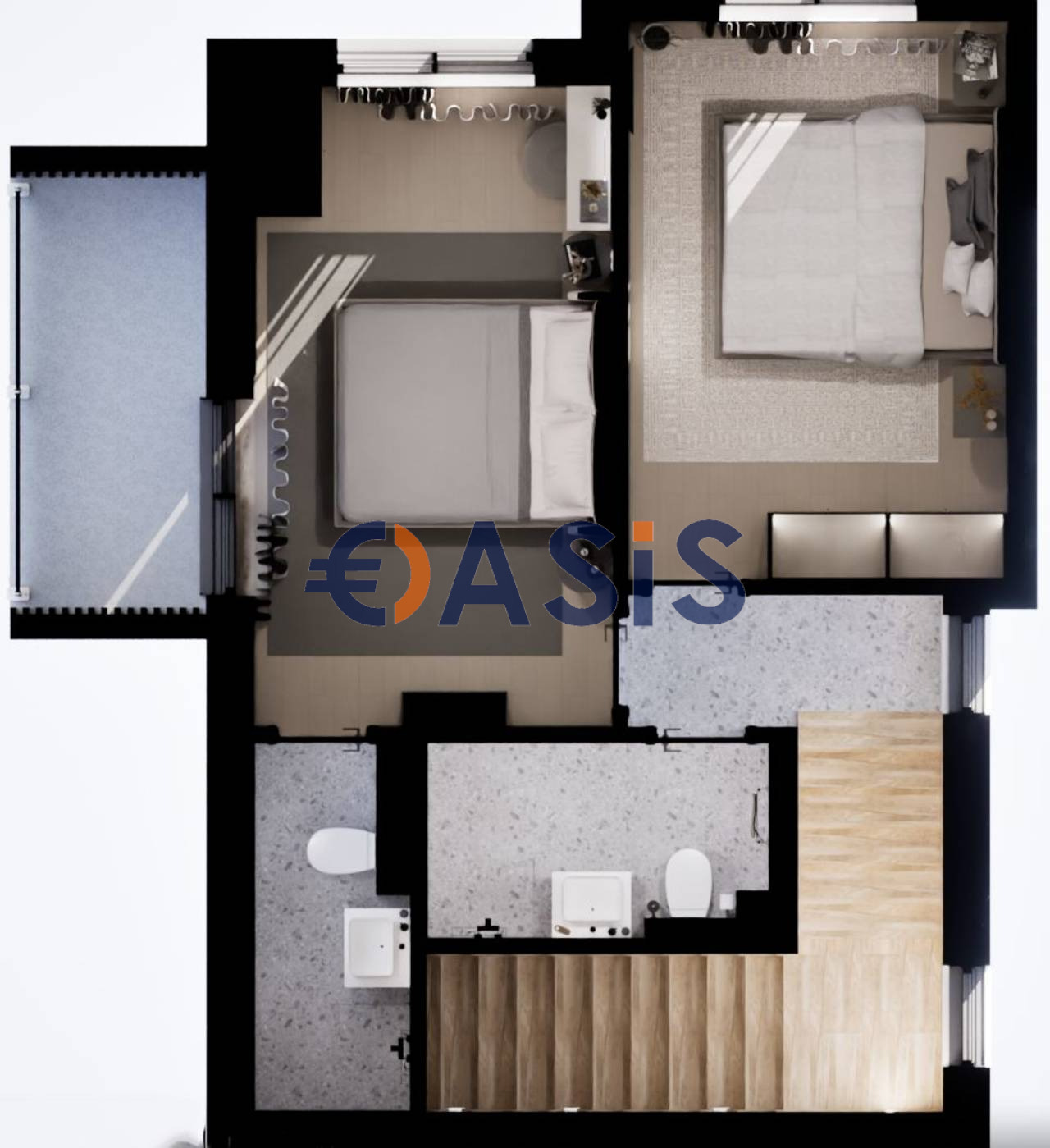 Продава 3-СТАЕН, с. Кошарица, област Бургас, снимка 14 - Апартаменти - 54860403