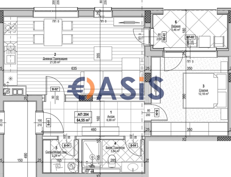 Продава  2-стаен, област Бургас, гр. Несебър •  220 000 € • ID 46407001 — holmes.bg - [1] 