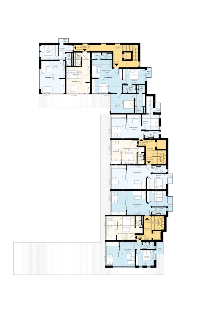 Продава 2-СТАЕН, гр. Свети Влас, област Бургас, снимка 16 - Апартаменти - 53034200