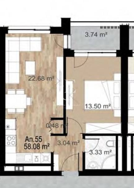 Продава 2-СТАЕН, гр. София, Център, снимка 7 - Апартаменти - 53863917