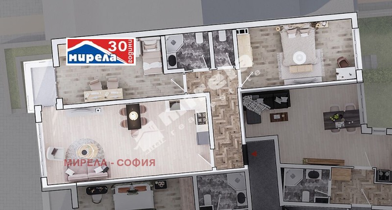 Na prodej  2 ložnice Sofia , Strelbište , 129 m2 | 90825394 - obraz [2]