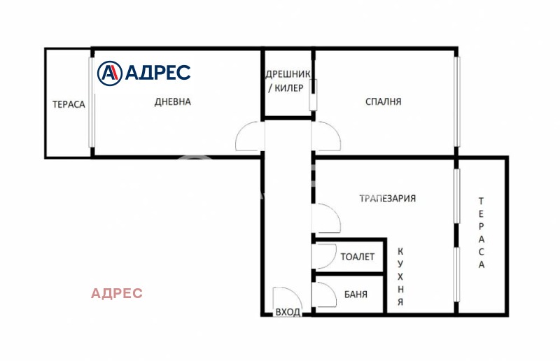 Продава 3-СТАЕН, гр. Варна, Чаталджа, снимка 4 - Апартаменти - 52691663