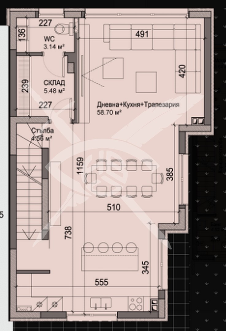 Продава КЪЩА, гр. София, Драгалевци, снимка 2 - Къщи - 54132599