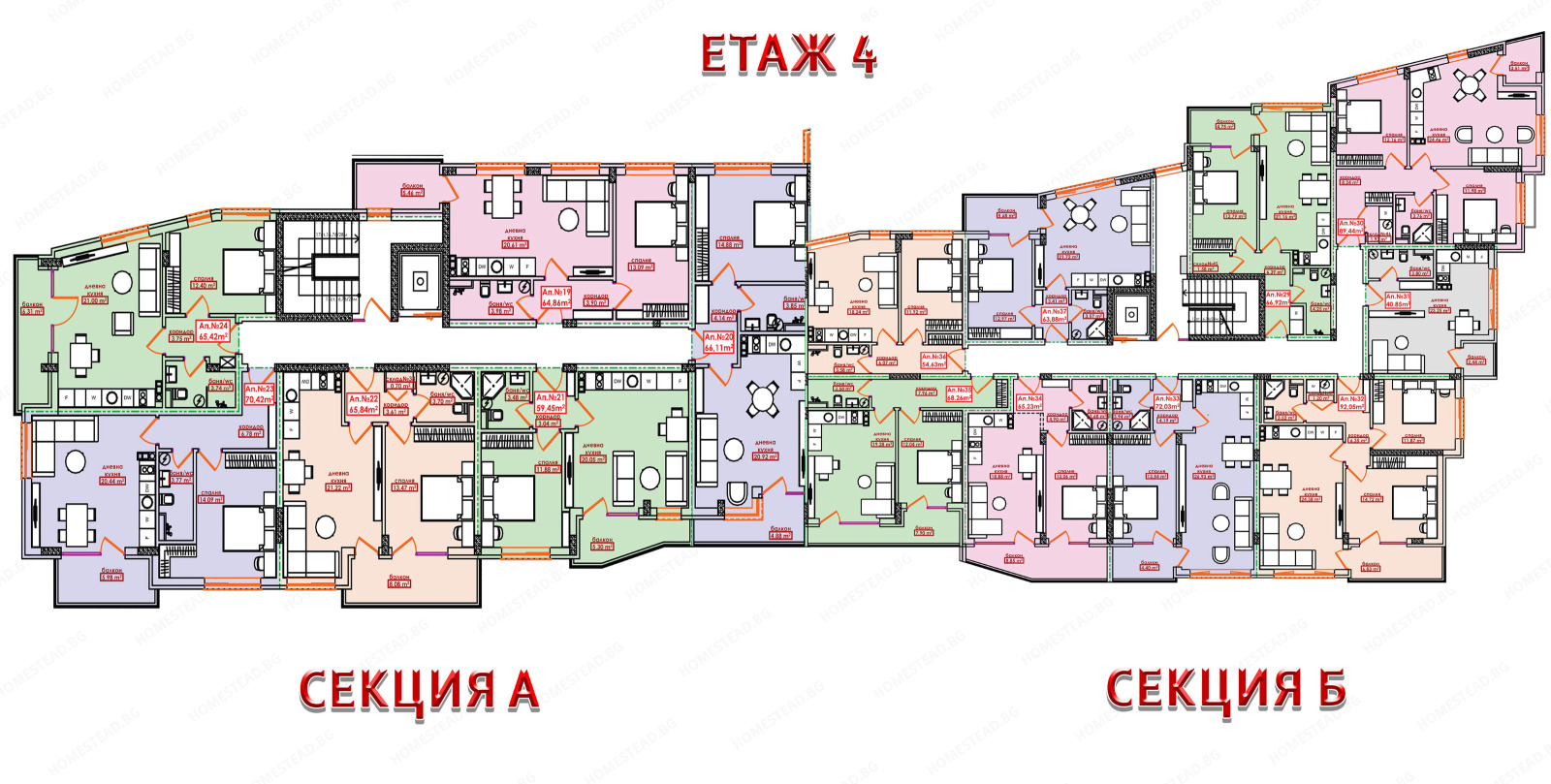 Продава 2-СТАЕН, гр. Бургас, област Бургас, снимка 13 - Апартаменти - 54084128