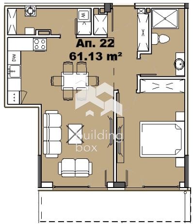 In vendita  1 camera da letto Sofia , Kniagevo , 72 mq | 19493547 - Immagine [12]