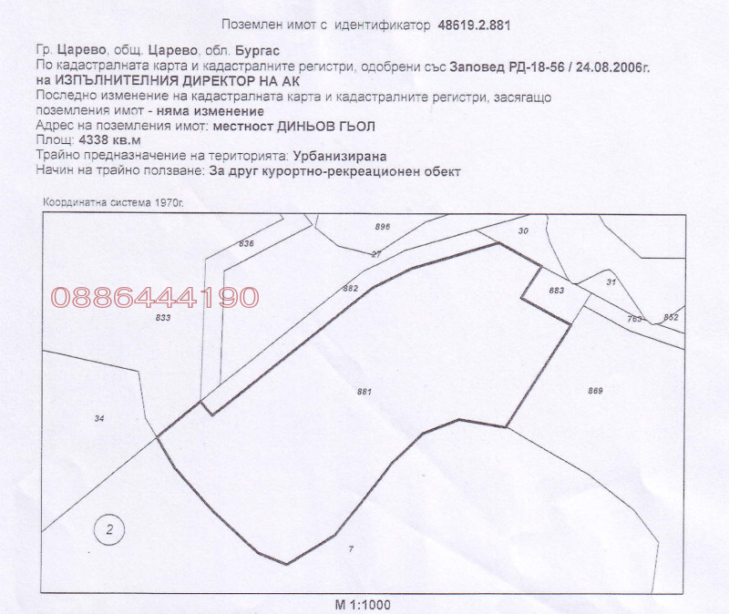 Te koop  Verhaallijn regio Boergas , Tsarevo , 4338 m² | 18358795 - afbeelding [4]