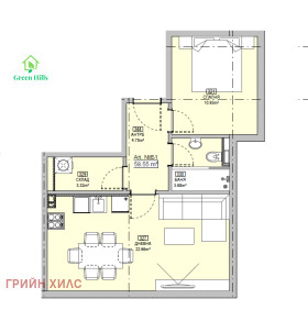 À vendre 1 chambre
