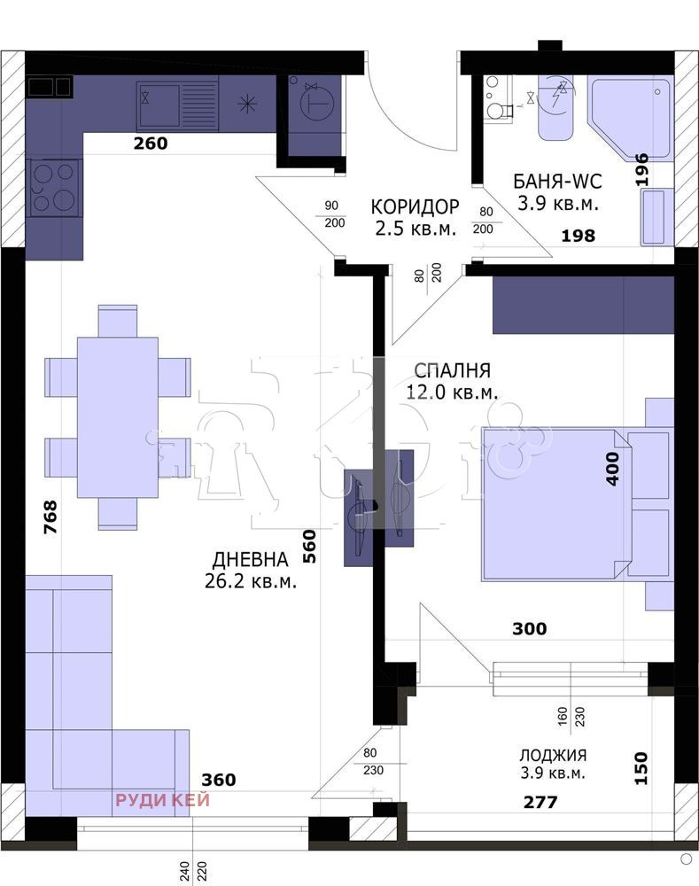 Продава 2-СТАЕН, гр. Варна, Кайсиева градина, снимка 2 - Апартаменти - 49133260