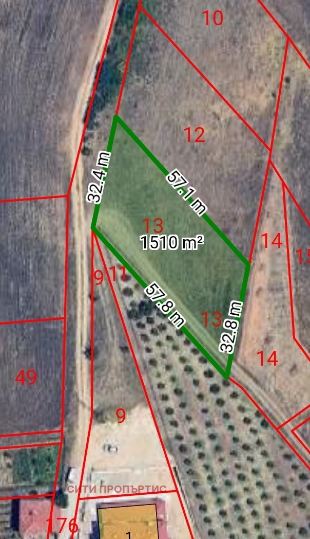 Продава  Парцел област Благоевград , с. Рилци , 1510 кв.м | 13476166