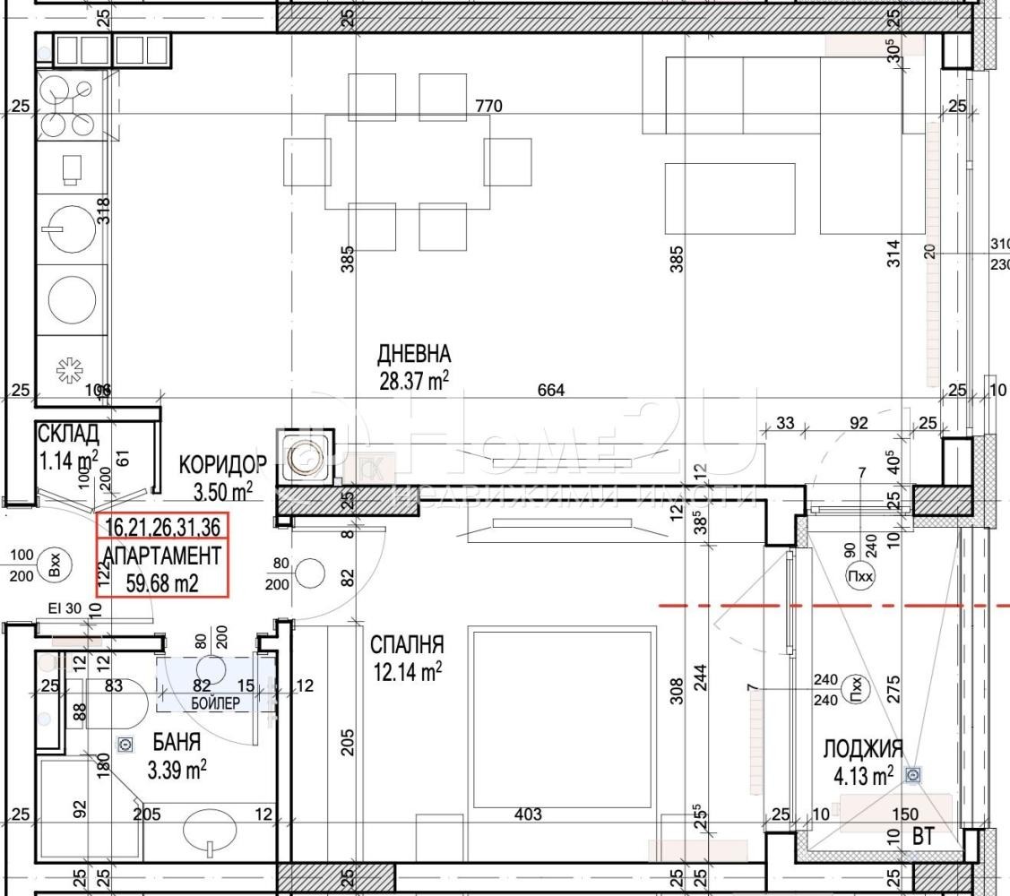 Продава 2-СТАЕН, гр. Варна, Погреби, снимка 6 - Апартаменти - 53680434
