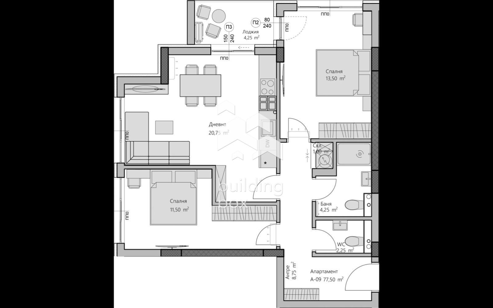 Продава 3-СТАЕН, гр. Пловдив, Христо Смирненски, снимка 2 - Апартаменти - 55624675