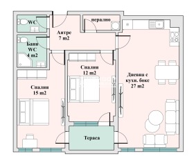 2 Schlafzimmer Trakija, Plowdiw