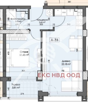 На продаж  1 спальня Пловдив , Кършияка , 67 кв.м | 90302360