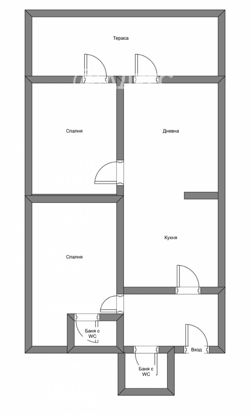 Te koop  2 slaapkamers Sofia , Tsentar , 187 m² | 37041091 - afbeelding [4]