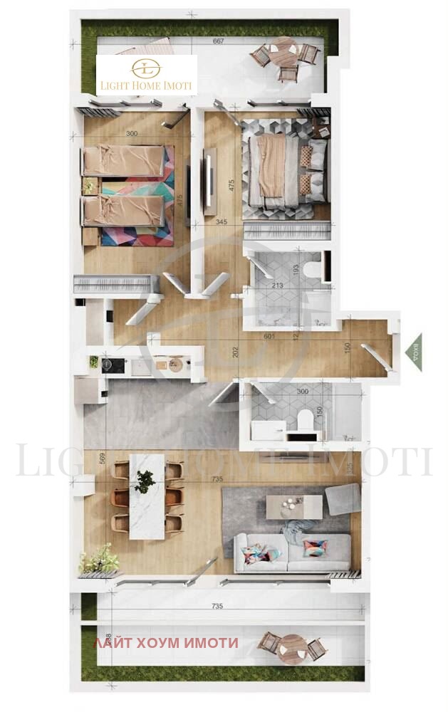 À venda  2 quartos Plovdiv , Trakiia , 118 m² | 94302700 - imagem [6]