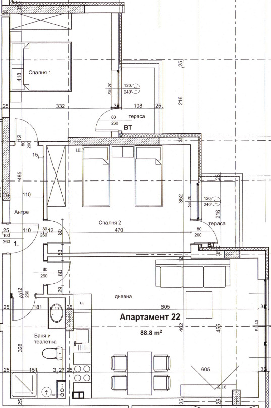 Продава 3-СТАЕН, гр. Благоевград, Освобождение, снимка 12 - Апартаменти - 55719154