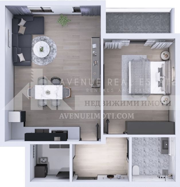 For Sale  1 bedroom Plovdiv , Yuzhen , 105 sq.m | 94704260 - image [6]