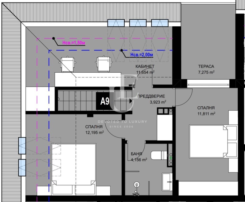 Продава 4-СТАЕН, гр. София, Кръстова вада, снимка 7 - Aпартаменти - 49541202