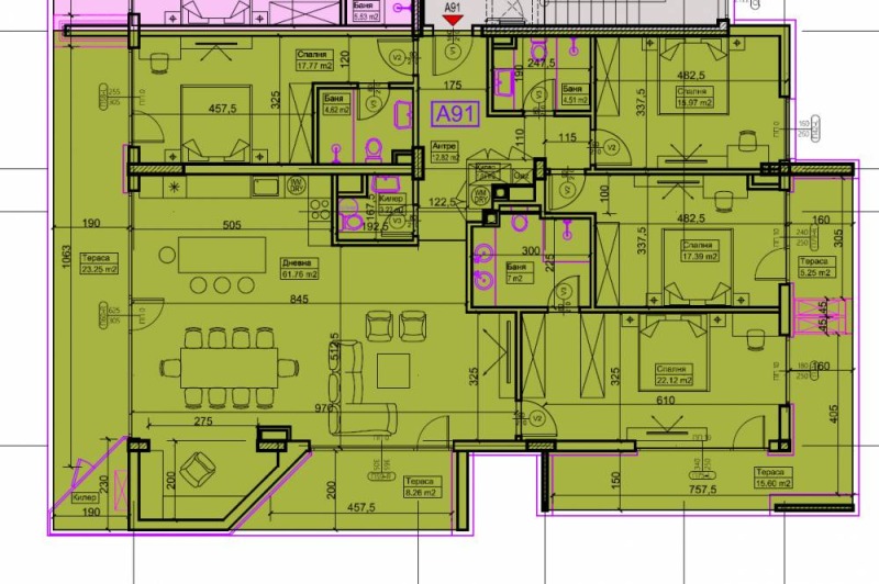 Продава  Многостаен град София , Кръстова вада , 272 кв.м | 33016475