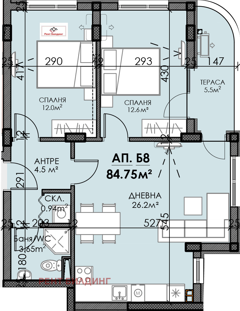 Продава 3-СТАЕН, гр. Бургас, Изгрев, снимка 4 - Апартаменти - 55577427
