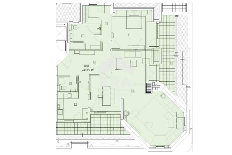 Продава 3-СТАЕН, гр. София, Център, снимка 6 - Апартаменти - 53191687