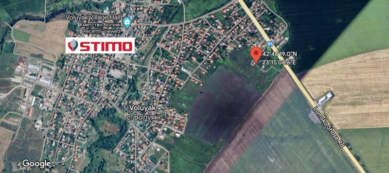 Продава ПАРЦЕЛ в град София, с. Волуяк - 670 кв.м / 85 000 € » 166 245.55 лв., СТИМО ИНВЕСТ