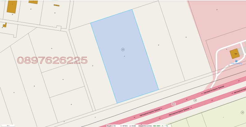 Продава ПАРЦЕЛ, с. Бенковски, област Пловдив