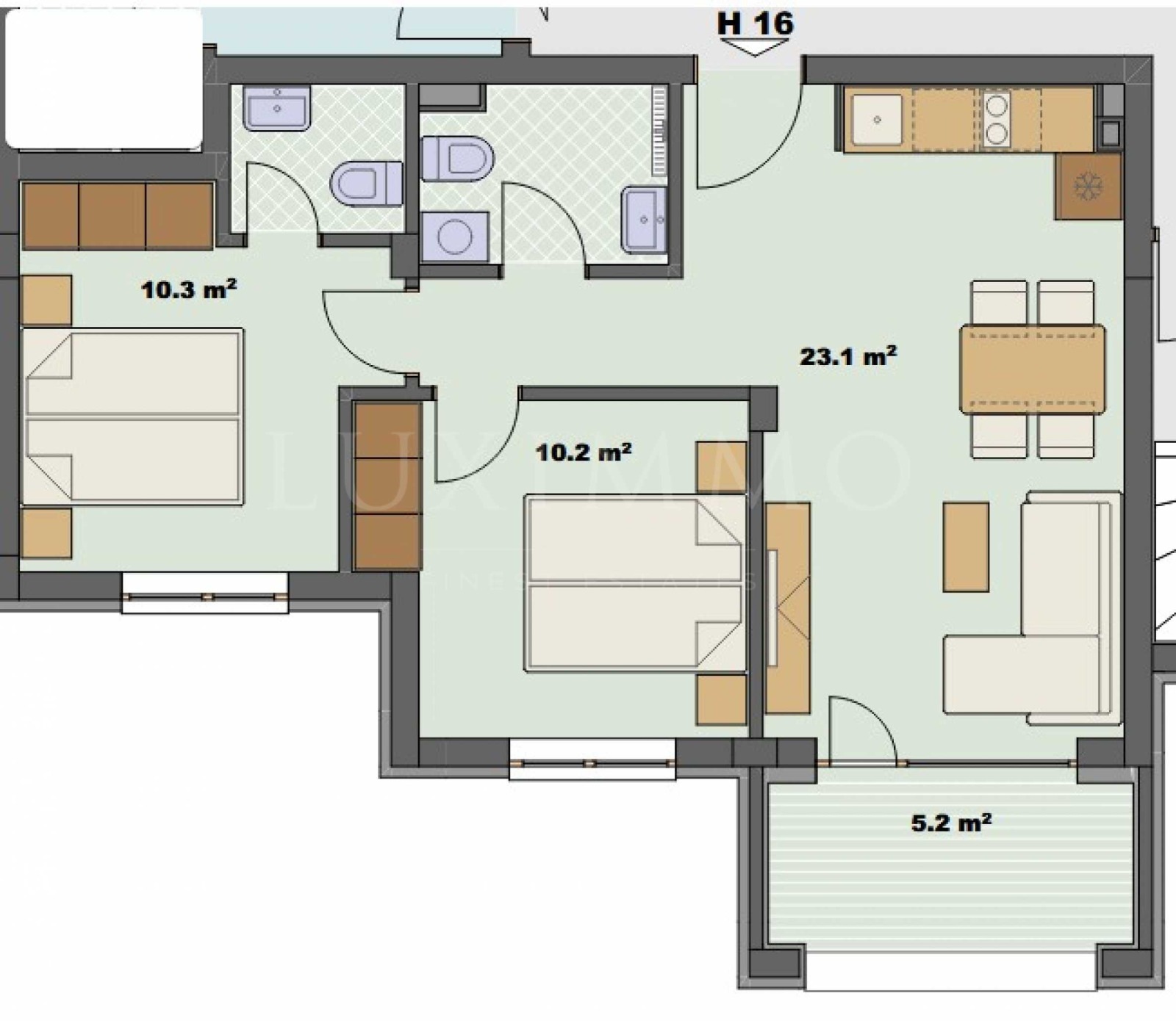 Продава 3-СТАЕН, гр. Созопол, област Бургас, снимка 2 - Апартаменти - 50714586