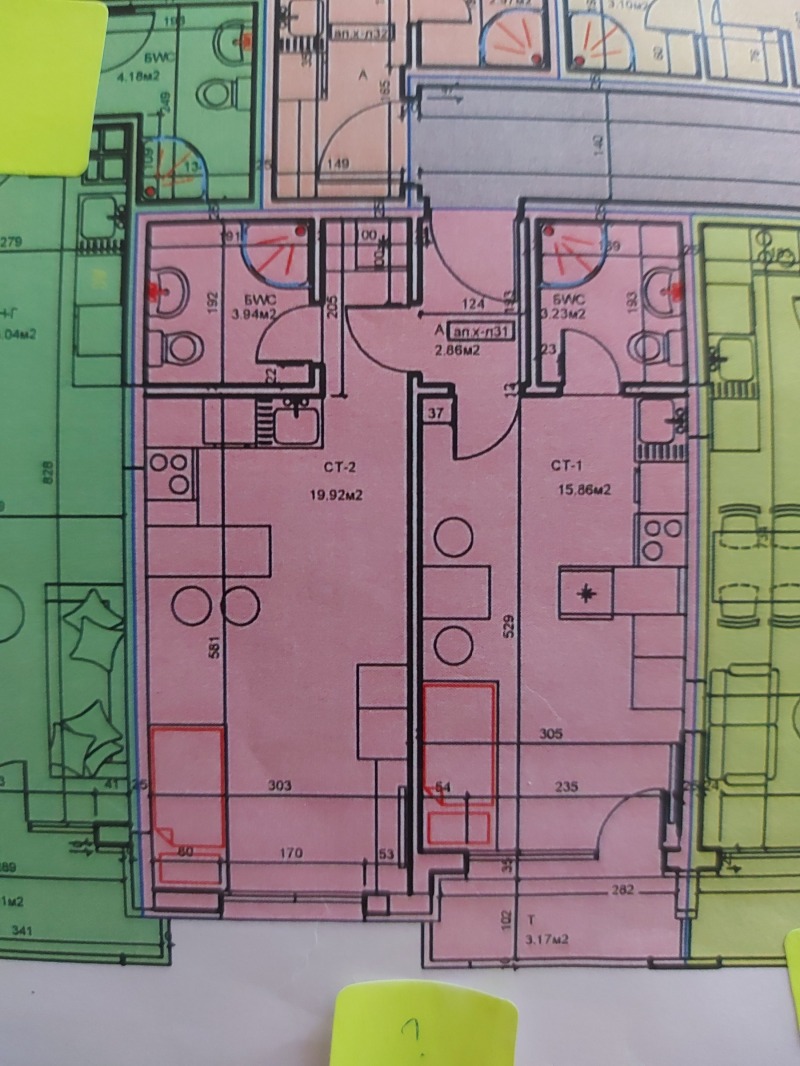 Zu verkaufen  1 Schlafzimmer Plowdiw , Zentar , 66 qm | 21594445