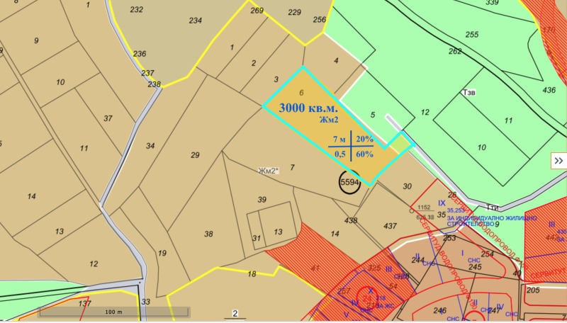 Продава ПАРЦЕЛ в град София, с. Войнеговци - 2900 кв.м / 230 000 € » 449 840.90 лв., БУЛФРА