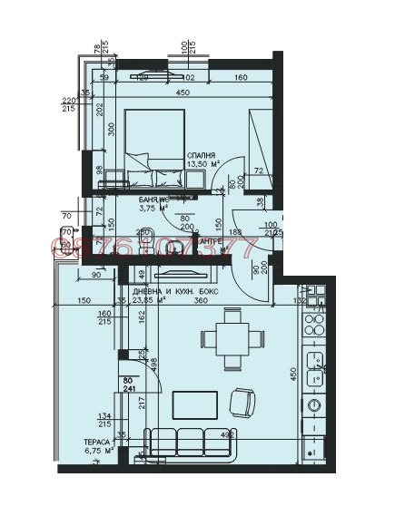 Продава 2-СТАЕН, гр. Пловдив, Остромила, снимка 8 - Апартаменти - 52769913