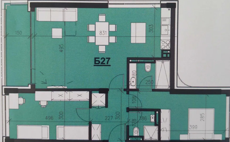 In vendita  2 camere da letto Plovdiv , Industrialna zona - Sever , 118 mq | 46887896