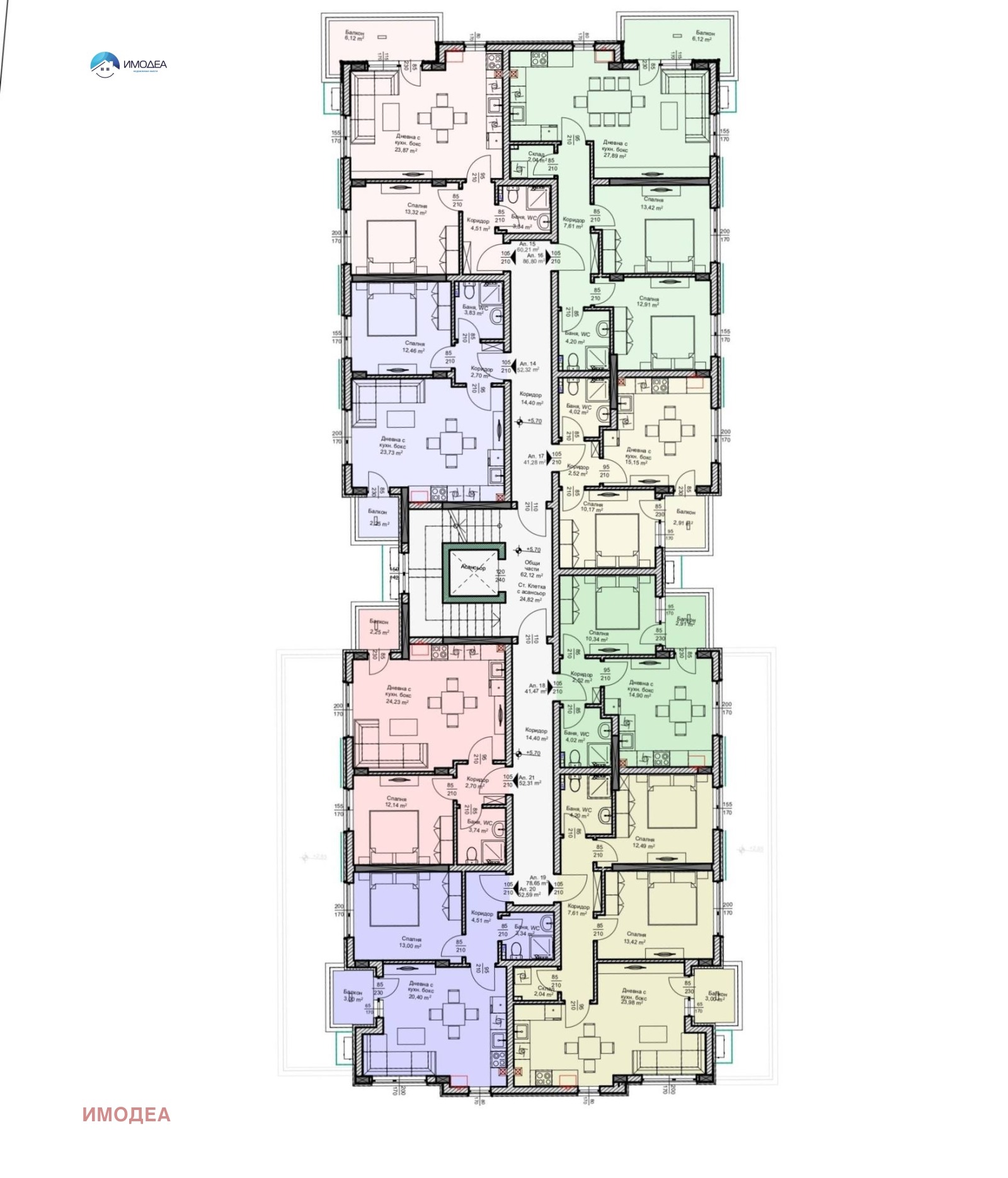 Продава 3-СТАЕН, гр. Велико Търново, Бузлуджа, снимка 2 - Апартаменти - 52691734