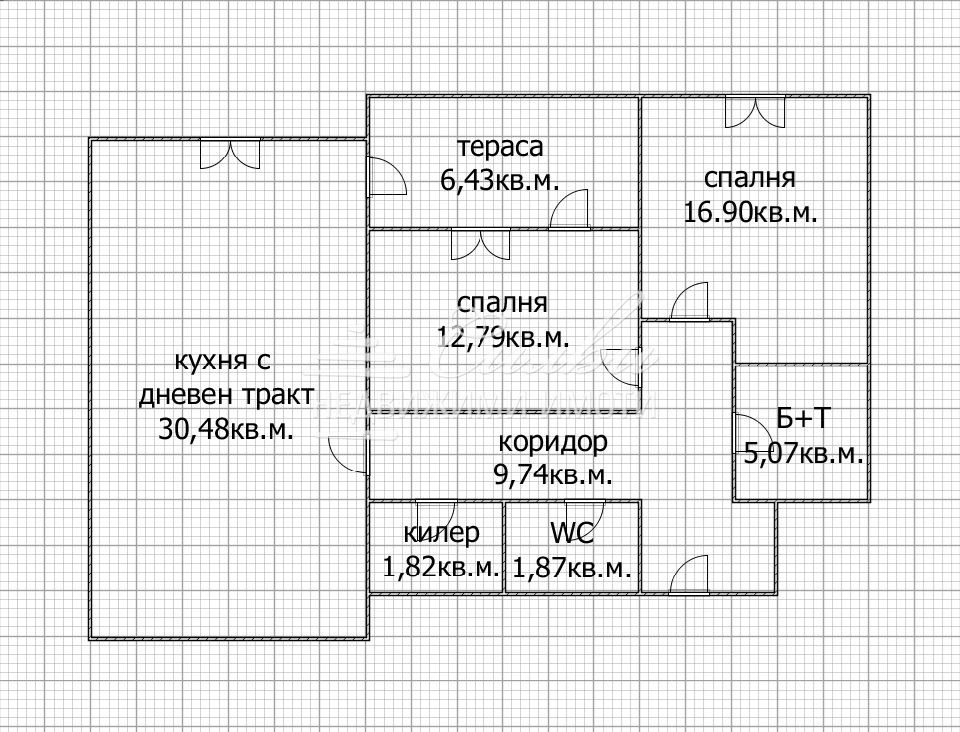 Продава 3-СТАЕН, гр. Търговище, Център, снимка 9 - Апартаменти - 53900670