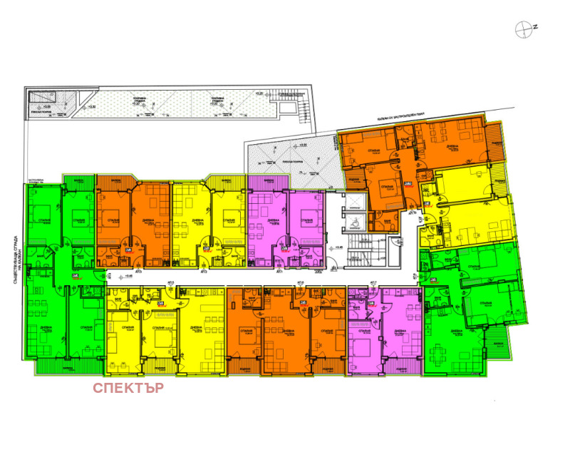 Продаја  1 спаваћа соба Софија , Центар , 67 м2 | 90075599 - слика [3]