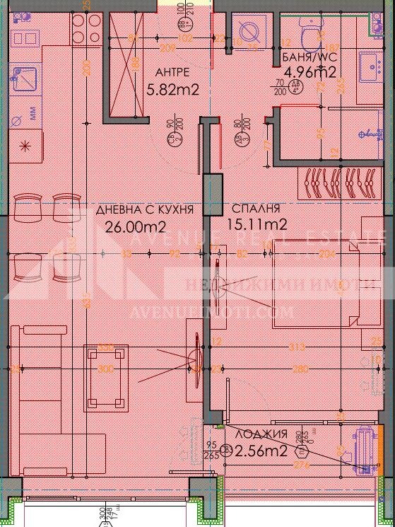 Eladó  1 hálószoba Plovdiv , Trakija , 76 négyzetméter | 74051937 - kép [3]