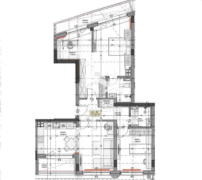 Satılık  2 yatak odası Sofia , Mladost 4 , 132 metrekare | 95298275 - görüntü [2]